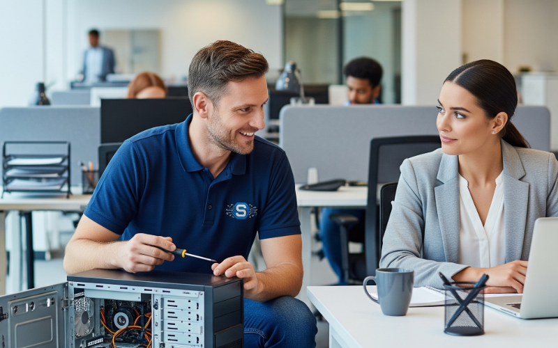 Local IT technician providing support in Oxford office