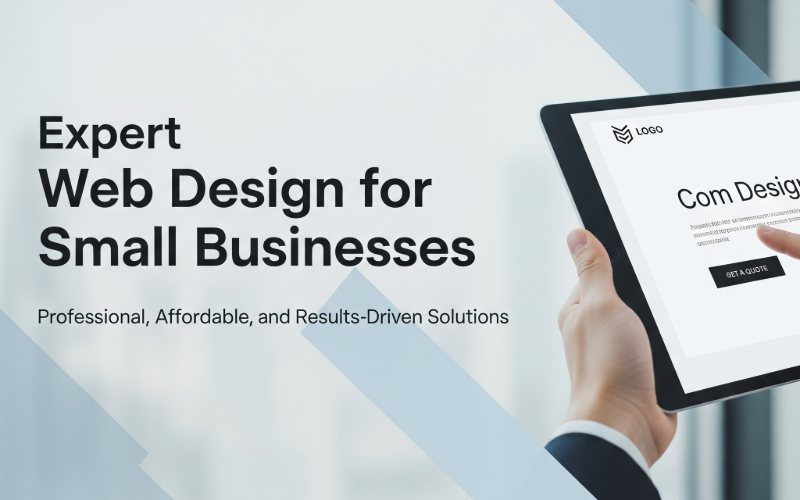 Expert web design for small businesses Oxford